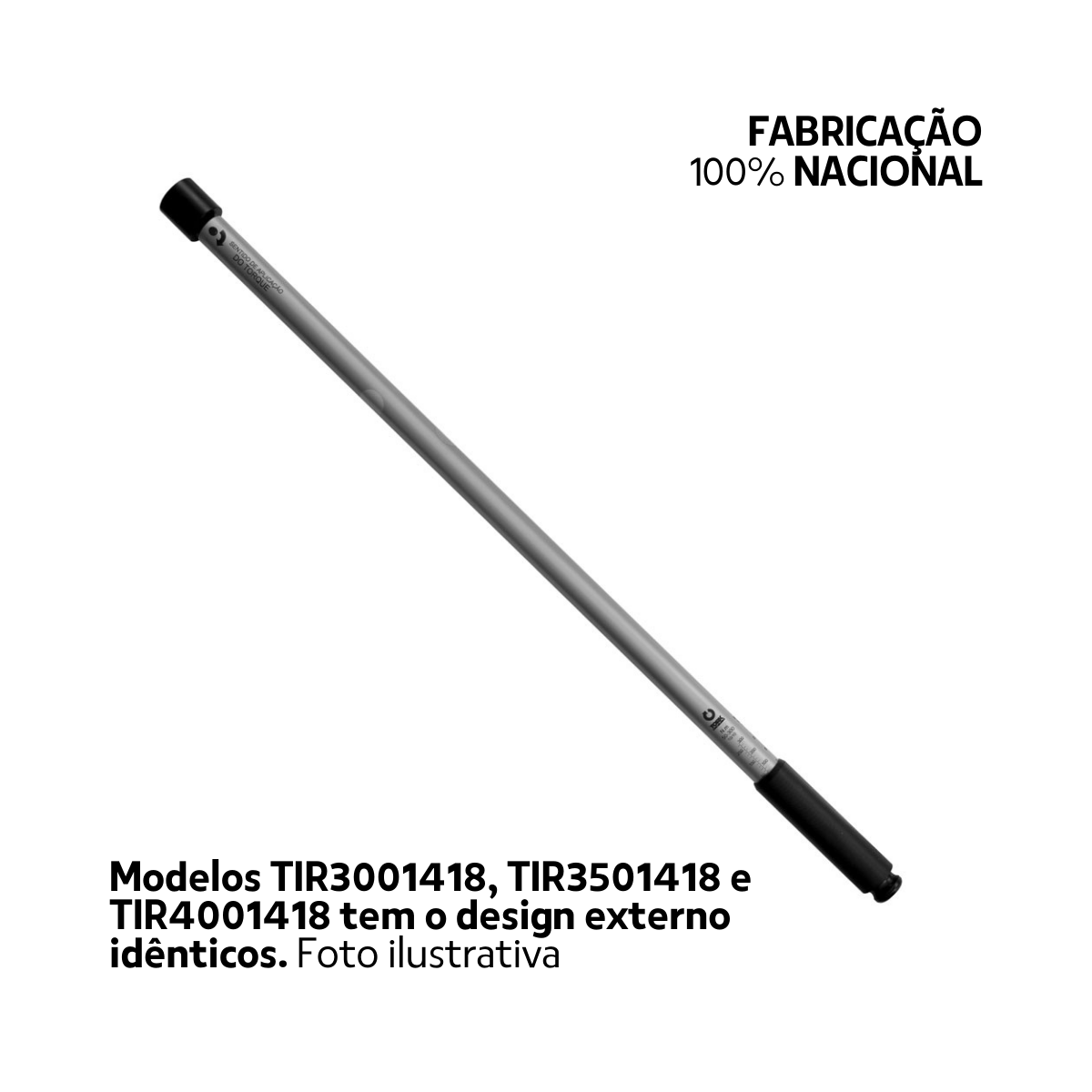 TIR3001418 Torquímetro Estalo 50 a 300 N.m Encaixe 14x18mm